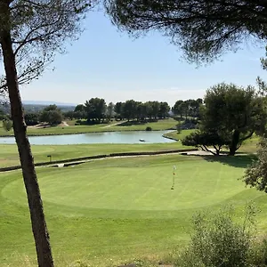 La Perle Du Golf -magnifique Vue Clim Linge Golf 6p Piscine Tennis Appartement